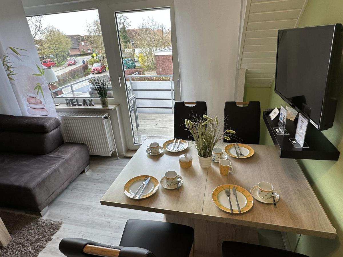 Ferienwohnung Sandfloh Norddeich Ngoại thất bức ảnh